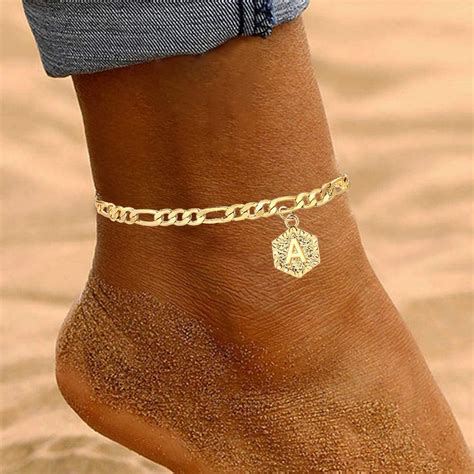 10 karat gold ankle bracelet|9 inch 10k gold anklet.